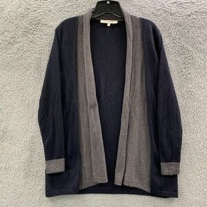 Rani Arabella Sweater Womens Small Top Cardigan Gray Blue Made in Italy*